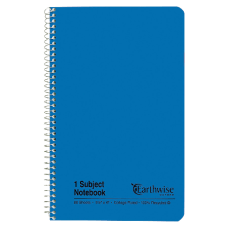 Esselte 100percent Recycled Wirebound Notebook College