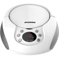 Sylvania Portable CD Radio Boombox 1