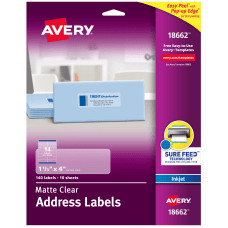 Avery Easy Peel Permanent Address Labels