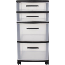 Inval Rolling Storage Cart 4 Drawers