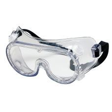 Crews Chemical Safety Goggles Clear Lens