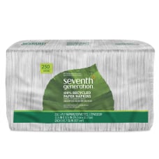 Seventh Generation 1 Ply Unbleached Napkins