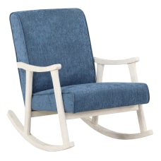 Office Star Gainsborough Rocker NavyAntique White