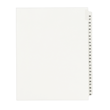 Avery Standard Collated Legal Dividers Avery