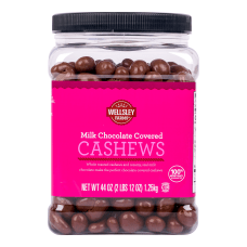 Wellsley Farms Milk Chocolate Covered Cashews