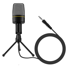 Volkano Stream Media Series Microphone Black