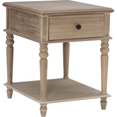 Powell Heaton Side Table With 1