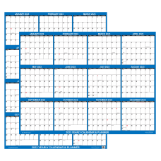 SwiftGlimpse 2 Sided Yearly Erasable Wall
