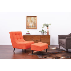 inexpensive chair and ottoman