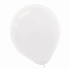 Amscan Latex Balloons 12 White 15