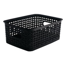 See Jane Work Plastic Weave Bin