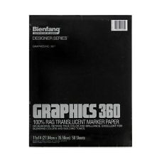 Bienfang Graphics 360 Translucent Marker Pad