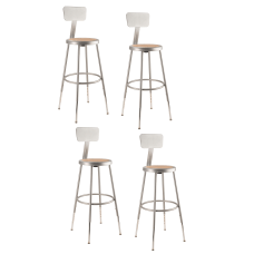 National Public Seating Adjustable Hardboard Stools