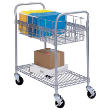 Safco Wire Mail Cart 38 12