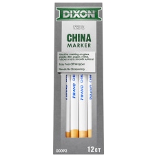 Dixon Phano China Markers White Presharpened