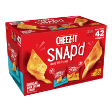 Cheez It Snapd Cheesy Baked Snacks