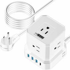 Cube Surge Protector Power Strip with