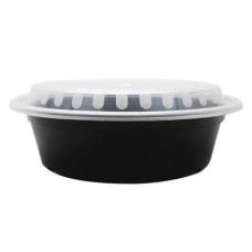 Karat Round Plastic Takeout Food Containers