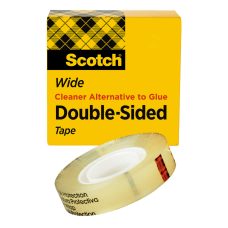 Scotch Permanent Double Sided Tape 1