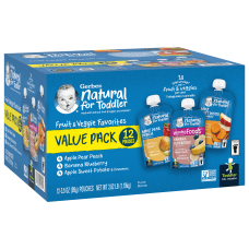 Gerber Natural Baby Food Pouches for