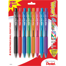 Pentel WOW Retractable Ballpoint Pens Medium