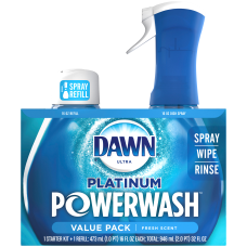 Dawn Platinum Powerwash Dishwashing Spray Bundle