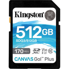 Kingston Canvas Go Plus SDG3 512