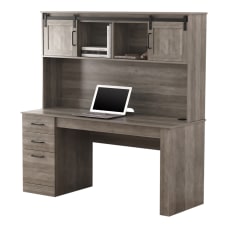 Realspace Peakwood 63 W Desk With