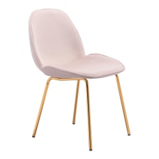Zuo Modern Siena Dining Chairs Pink