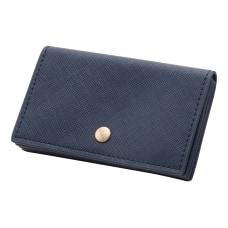 Realspace Faux Leather Business Card Holder
