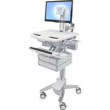 Ergotron StyleView Cart with LCD Pivot