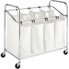 Whitmor Laundry Rack 4 Compartments 36