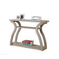 Monarch Specialties Console Table Curved 3