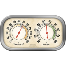 Springfield Colortrack Hygrometer Thermometer HygrometerThermometer Temperature