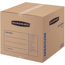 Bankers Storage Box SmoothMove Corrugate Basic