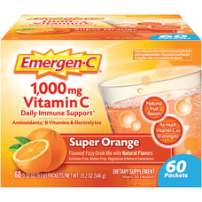Emergen C Powder Drink Mix Super