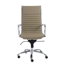 Eurostyle Dirk Faux Leather High Back