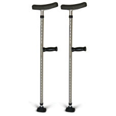 Medline Universal Single Tube Crutches 1
