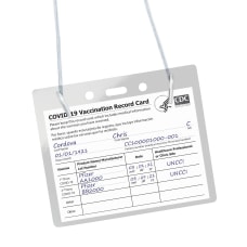 Avery Hanging Style Vaccine Card Holder