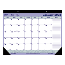 Blueline Monthly Desk Pad Calendar 21