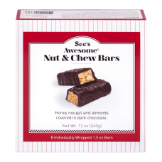 Sees Candies Awesome Nut Chew Bars