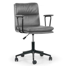 Glamour Home Avalee Ergonomic Faux Leather