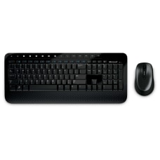 Microsoft 2000 Wireless Keyboard Mouse Straight