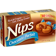 Nips Chocolate Parfait Candies 4 Oz