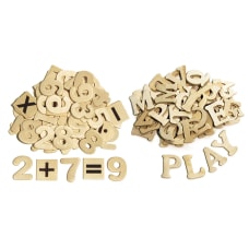 Creativity Street Wood Letters And Numbers