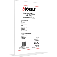 Lorell T base Standing Sign Holder