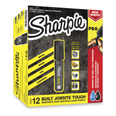 Sharpie PRO Permanent Markers Chisel Tip