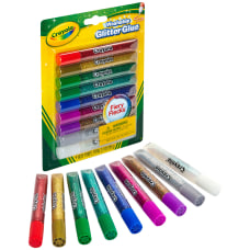 Crayola Washable Glitter Glue Sticks 035