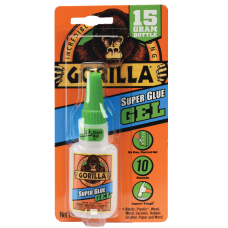 Gorilla Super Glue Gel 053 Oz