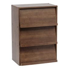 IRIS Wood Shelf With Pocket Doors